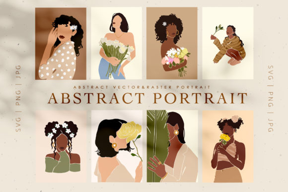 Abstract Trendy Woman Portraits Embroidery Review