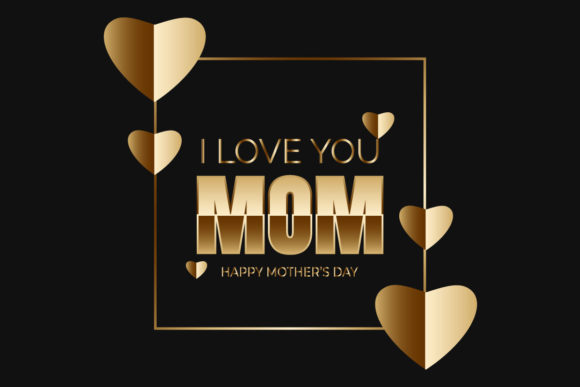 Gold Mothers Day Greeting Card Heart Review