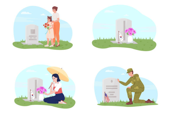 Memorial Day Vector Illustration Set: A Designer's Review