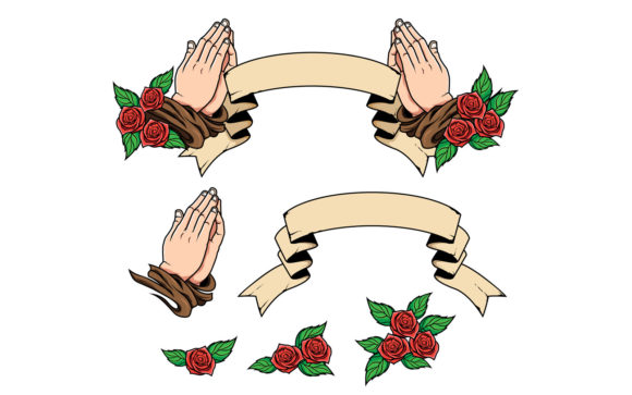 Prayer Ornament Isolated Graphics and Illustrations Review