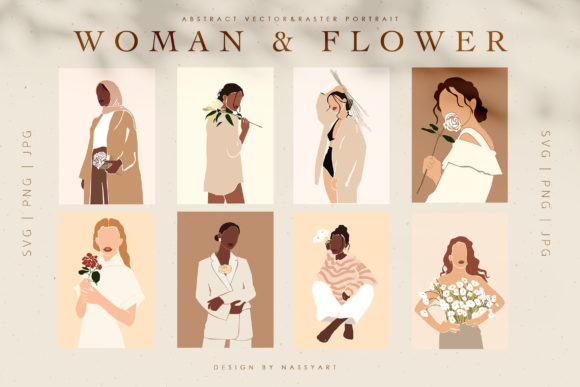 Woman Faceless Portraits: A Graphic Designer's Review