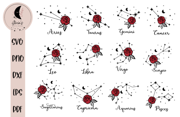Zodiac Astrology Signs: Premium Graphics & Illustrations for Designers